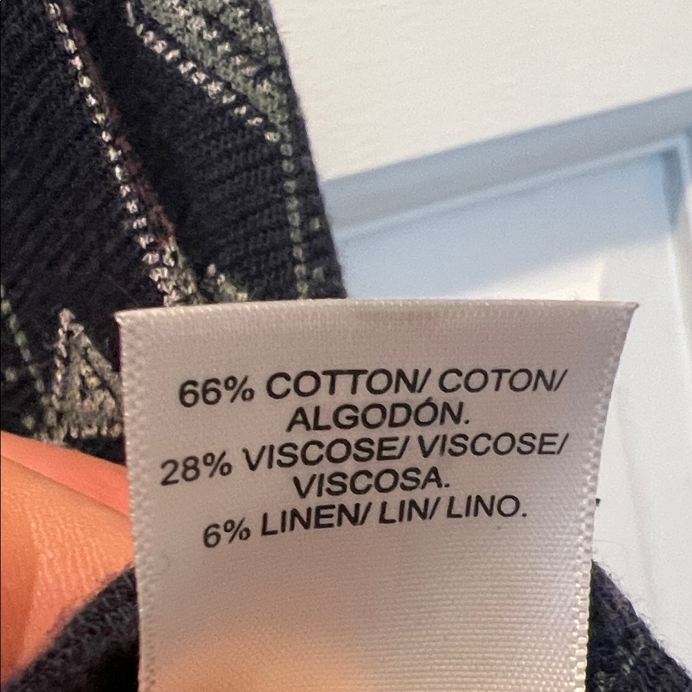Lucky Brand Geometric Navy Blouse - Picture 7 of 8